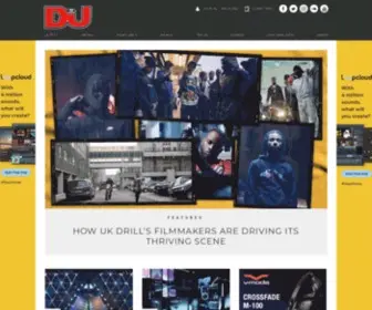 Djmag.co.uk(Living & Breathing Dance Music) Screenshot