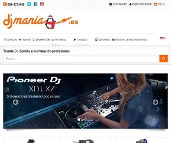 Djmania.es(Tienda DJ de Sonido e Iluminación profesional) Screenshot