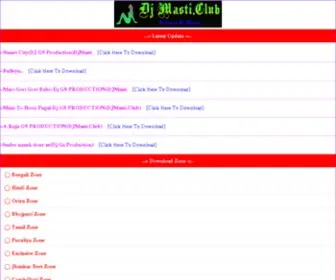 Djmasti.club(Djmasti club) Screenshot