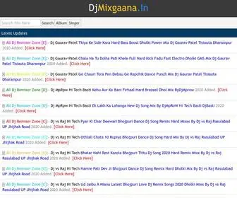 Djmixgaana.in(Dj Remix Songs Bhojpuri Dj Songs) Screenshot