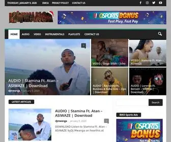 DJmwanga.com(DJ Mwanga) Screenshot