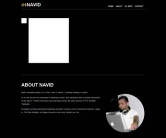 Djnavid.co.uk(Navid) Screenshot