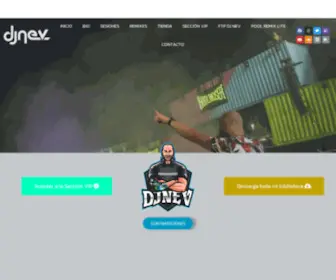 Djnev.com(DJ Nev) Screenshot