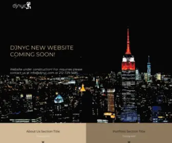 DJNYC.com(Nyc dj) Screenshot