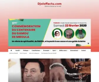 Djoloffactu.com(Actualités) Screenshot