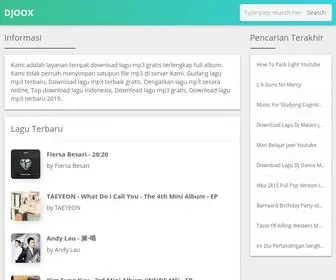 Djoox.net(Free Watch & Download Songs) Screenshot