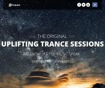 DJphalanx.com(Owner State Control Records & Host of Uplifting Trance Sessions. Uplifting Trance Sessions) Screenshot