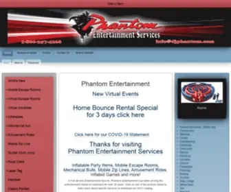 DJphantom.com(Phantom entertainment) Screenshot