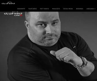 DJPhred.com(DJ PHRED) Screenshot