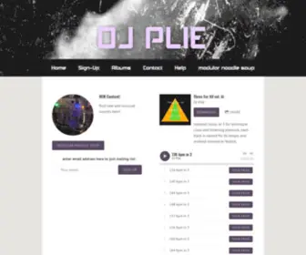 DJplie.com(DJ Plie) Screenshot