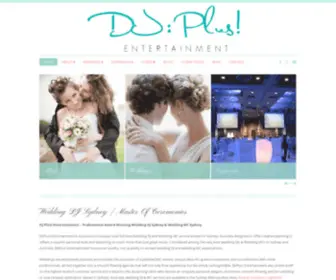 DJplus.com.au(Wedding DJ Sydney) Screenshot