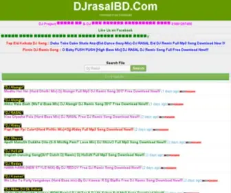 Djrasalbd.com(Dj Rasal) Screenshot