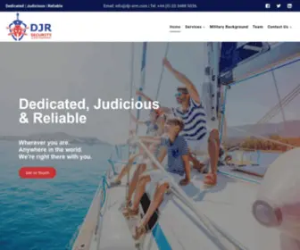DJrsecurity.com(DJR Security Risk Management) Screenshot