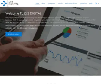 DJS-Digital.com(Technology Consulting Services) Screenshot