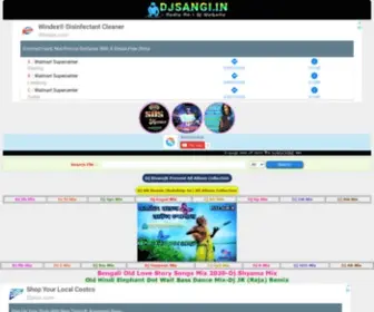 Djsangi.in(Djsangi) Screenshot