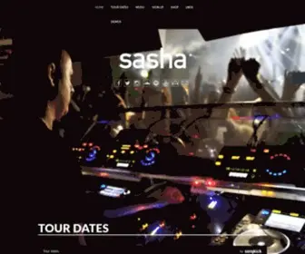 Djsasha.com(Sasha) Screenshot