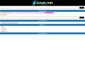 DJshare.in(Create Your DJ Wap Site For Free) Screenshot