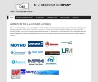 DJshubeck.com(Shubeck Company) Screenshot