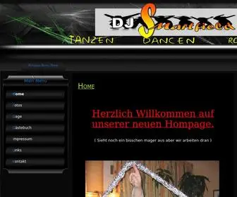 DJsmartfield.de(DJ Smartfield) Screenshot