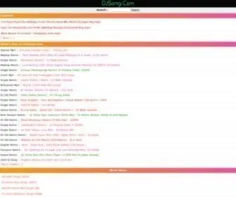 Djsongi.com(2023 New Dj Remix Songs Download) Screenshot