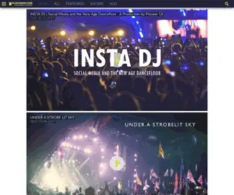 Djsounds.com(The global DJ scene) Screenshot