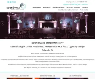 Djsoundwave.net(Soundwave Entertainment) Screenshot