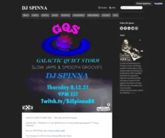 DJspinna.com(DJ Spinna) Screenshot