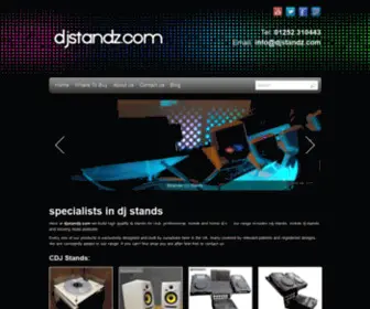 DJstandz.com(Dj stands for Club) Screenshot