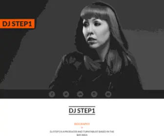 DJstep1.com(DJ STEP1) Screenshot