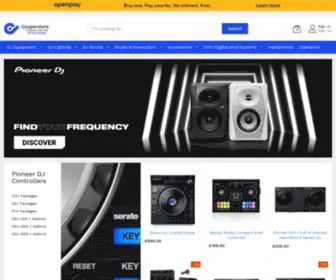 DjsuperStore.co.uk(DJ Finance Pioneer DJ equipment) Screenshot