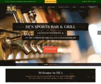 DJswestmont.com(DJ's Sports Bar) Screenshot