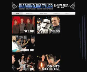 DJTyler.com(Diamond Jim Tyler) Screenshot