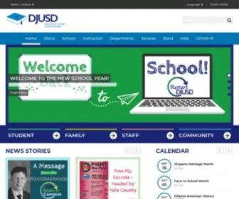 Djusd.net(Davis Joint Unified School District) Screenshot
