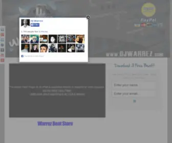 Djwarrez.com(Music) Screenshot