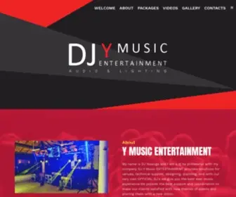 DJymusic.com(Just another WordPress site) Screenshot