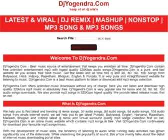 Djyogendra.com(Remix Songs Download) Screenshot