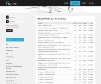 Djzone.me(Deejay's home) Screenshot