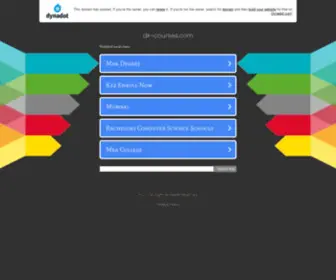 DK-Courses.com(منصة لتقديم الدورات التدريبية مع مدربين محترفين) Screenshot