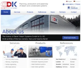 DK-Dampfsysteme.de(Dankl Dampfsysteme) Screenshot