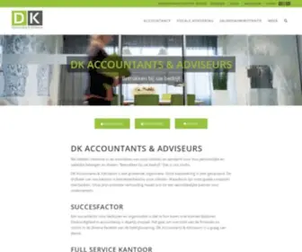 Dkaccountants.nl(DK Accountants & Adviseurs) Screenshot