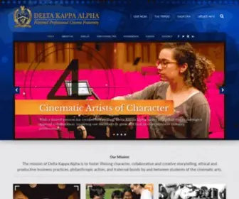 Dka.org(The mission of Delta Kappa Alpha) Screenshot