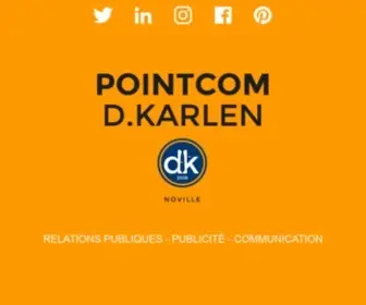 Dkarlen.com(Pointcom d.karlen) Screenshot