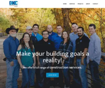 DKCCgroup.com(DKC Construction Group) Screenshot