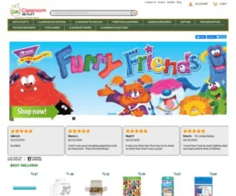 DKclassroomoutlet.com(Best Discount Teacher Supplies Store Online) Screenshot