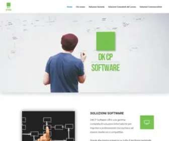 DKCpsoftware.it(Suluzioni software per imprese e studi) Screenshot