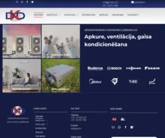 DKD.lv(Inženierkomunikāciju būvniecības uzņēmums) Screenshot