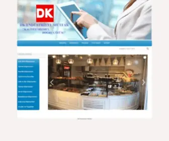 Dkendustriyel.com(DK Endüstriyel Mutfak) Screenshot