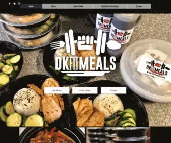 Dkfitmeals.com(Dk Fit Meals) Screenshot