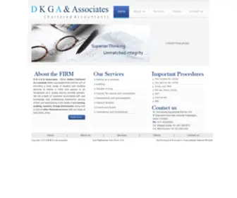 Dkga.in(D K G A & Associates) Screenshot