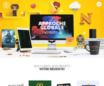 DKgroup.fr(Agence de communication) Screenshot